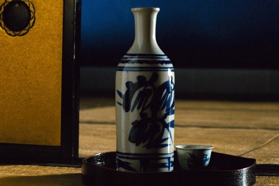 Kanpai Sake Bottle