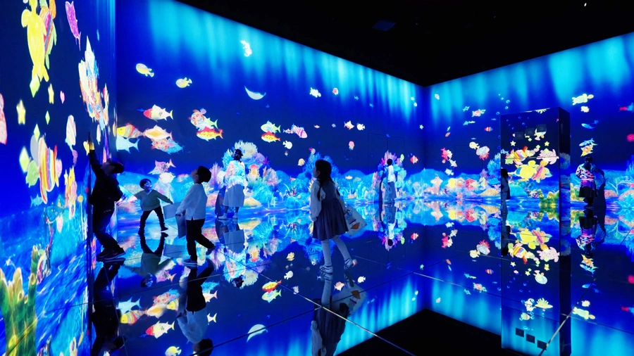 Sketch Ocean at teamLab Borderless