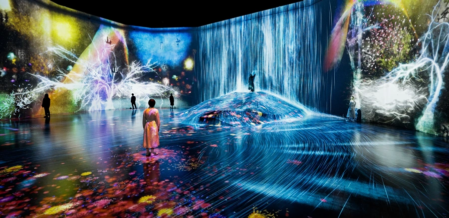 What a Loving, and Beautiful World at teamLab Borderless