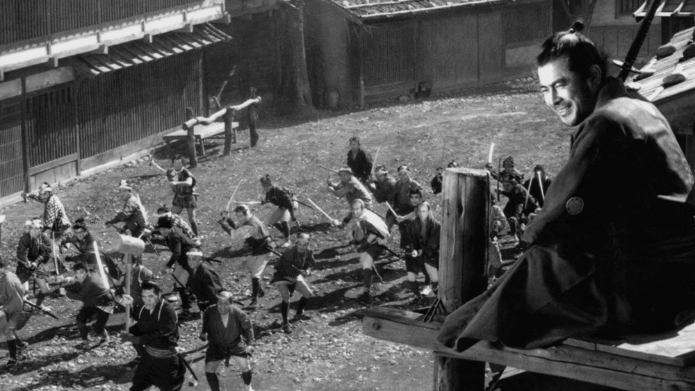 Yojimbo Battle scene