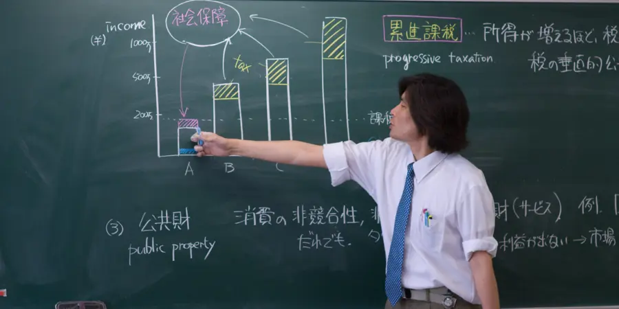In Japan, Students learn taxes at a young age 