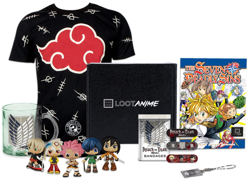 Spotlight Loot Crate Anime February Haunted Crate  Swaps4