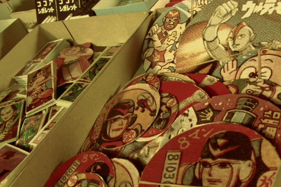 contents of an anime box