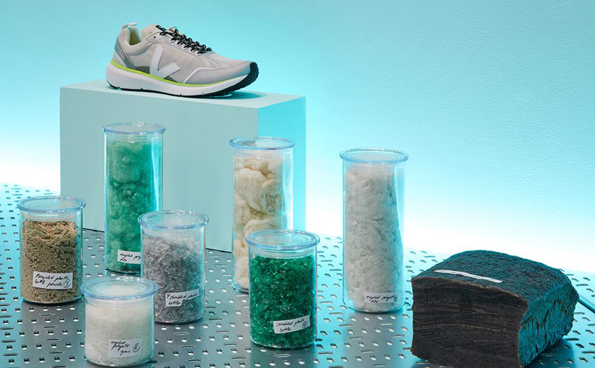sneakers-unboxed-design-museum-exhibition-sustainable-materials Use of sustainable materials at the Sneakers Unboxed exhibition