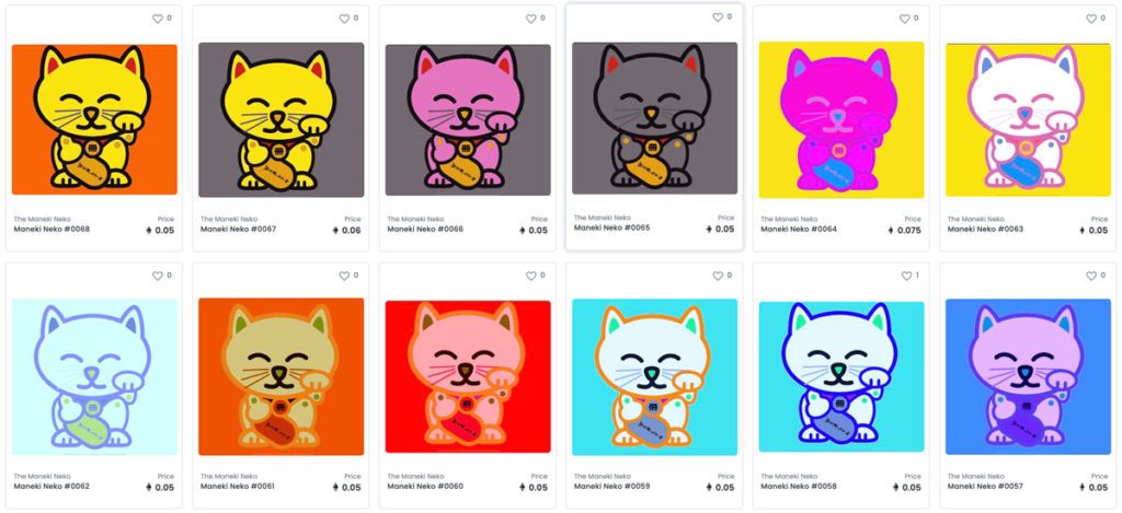 Maneki-collage