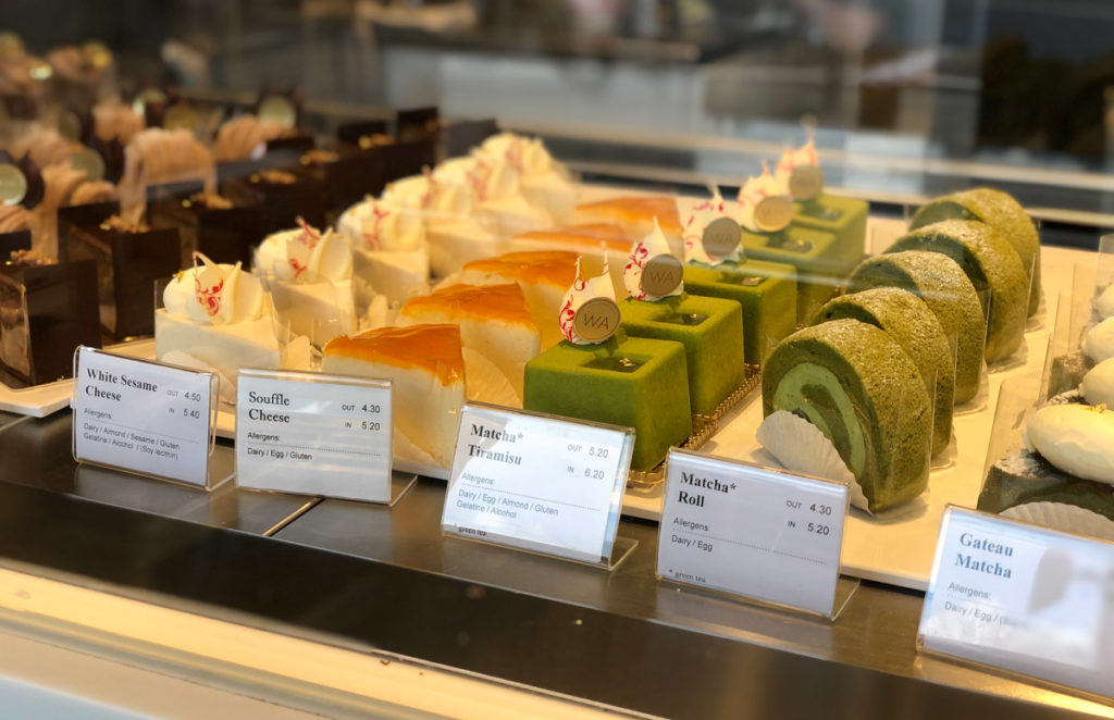 Japanese Desserts at WA Cafe