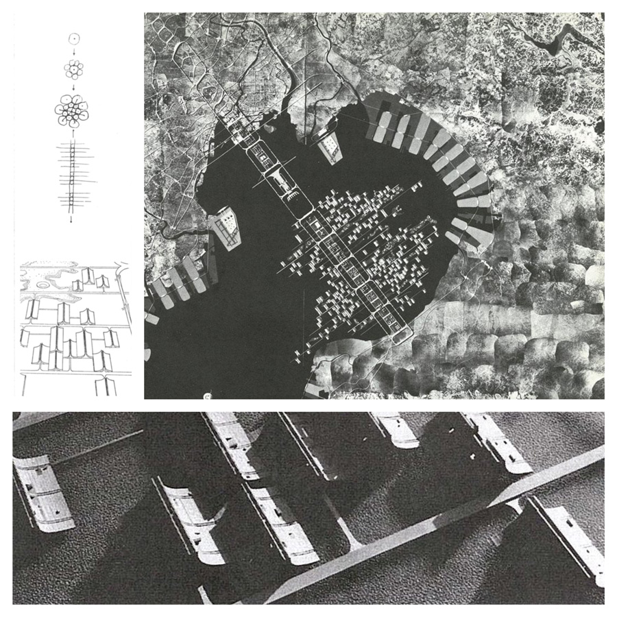 A plan for Tokyo (1960) by Kenzo Tange