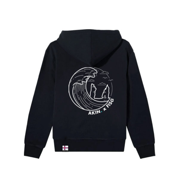 the great wave inspired hoodie