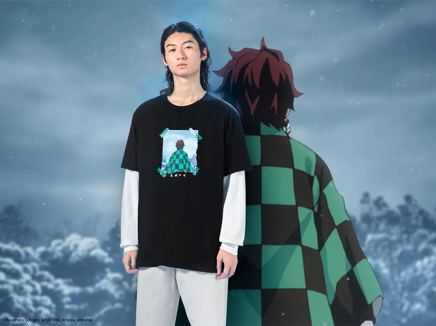 Uniqlo Demon Slayer Tanjiro Kamado Tshirt