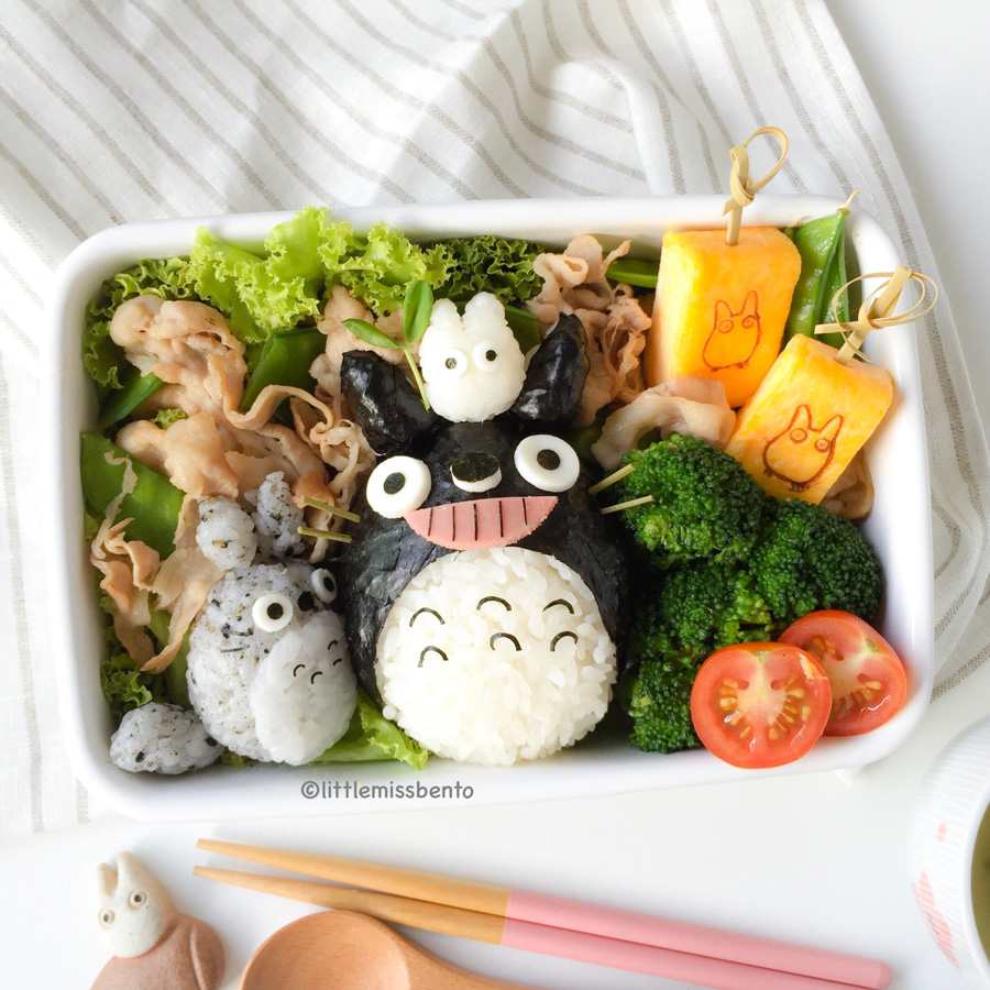 Itadakimasu Anime!  Anime bento, Bento, Cute bento