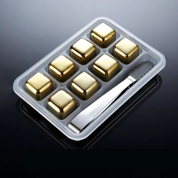 Stainless Steel Ice Cubes Set - Image 2