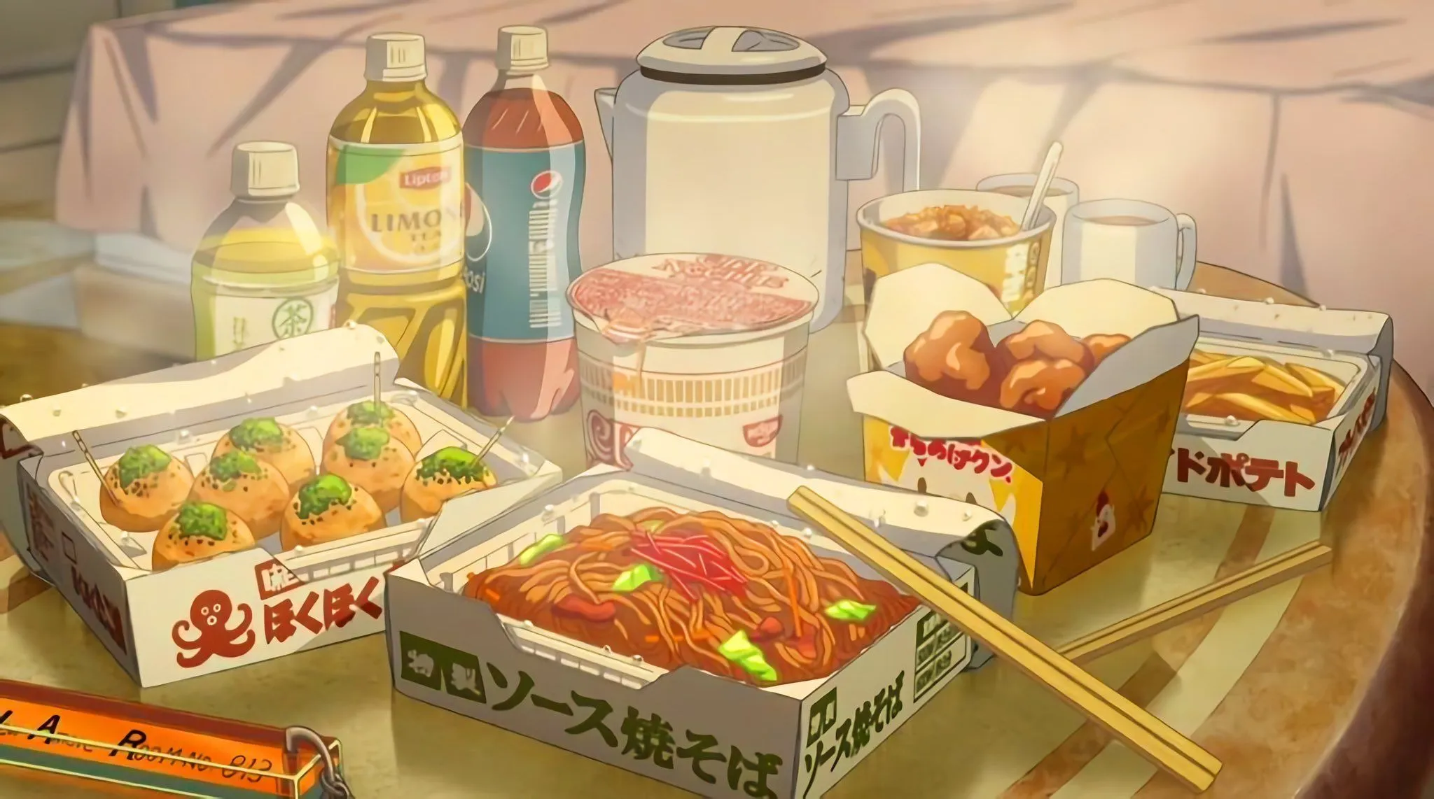 Food in Anime | Food, Yummy food, Food illustrations