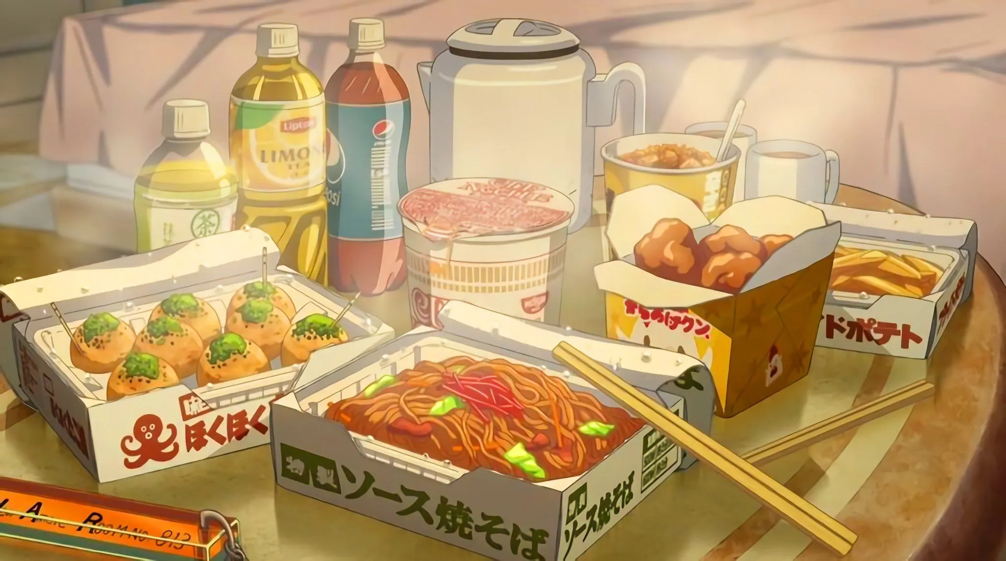 Anime Food Gifs - ILLUSTRATION （Daily）