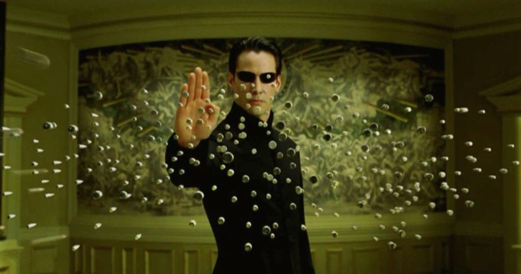 The Matrix Neo The Matrix Neo stopping bullets