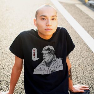 Kinji Fukasaku Black T-shirt