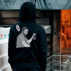 Toshiro Mifune Black Hoodie