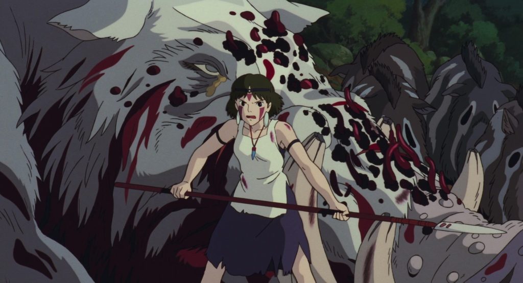 princess mononoke studio ghibli environment art