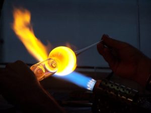 Glass Blowing Japanese Whiskey Glasses