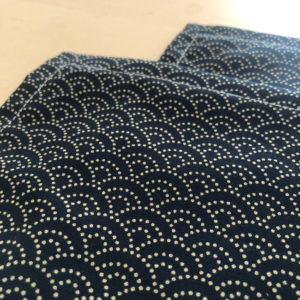 Set of 2 placemats - blue waves