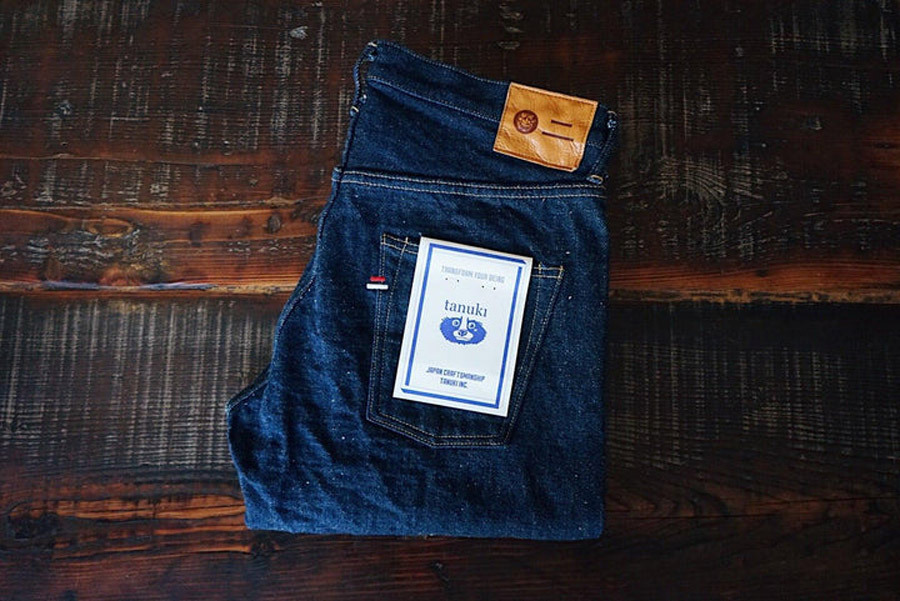 Tanuki jeans Tanuki Japanese denim