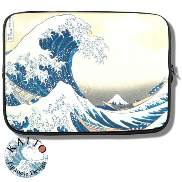 The Great Wave Off Kanagawa Laptop Sleeve
