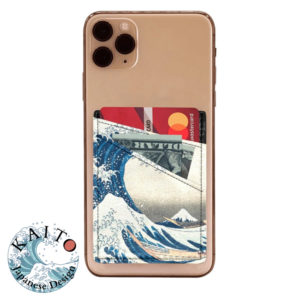 The Great Wave off Kanagawa Phone Card Holder