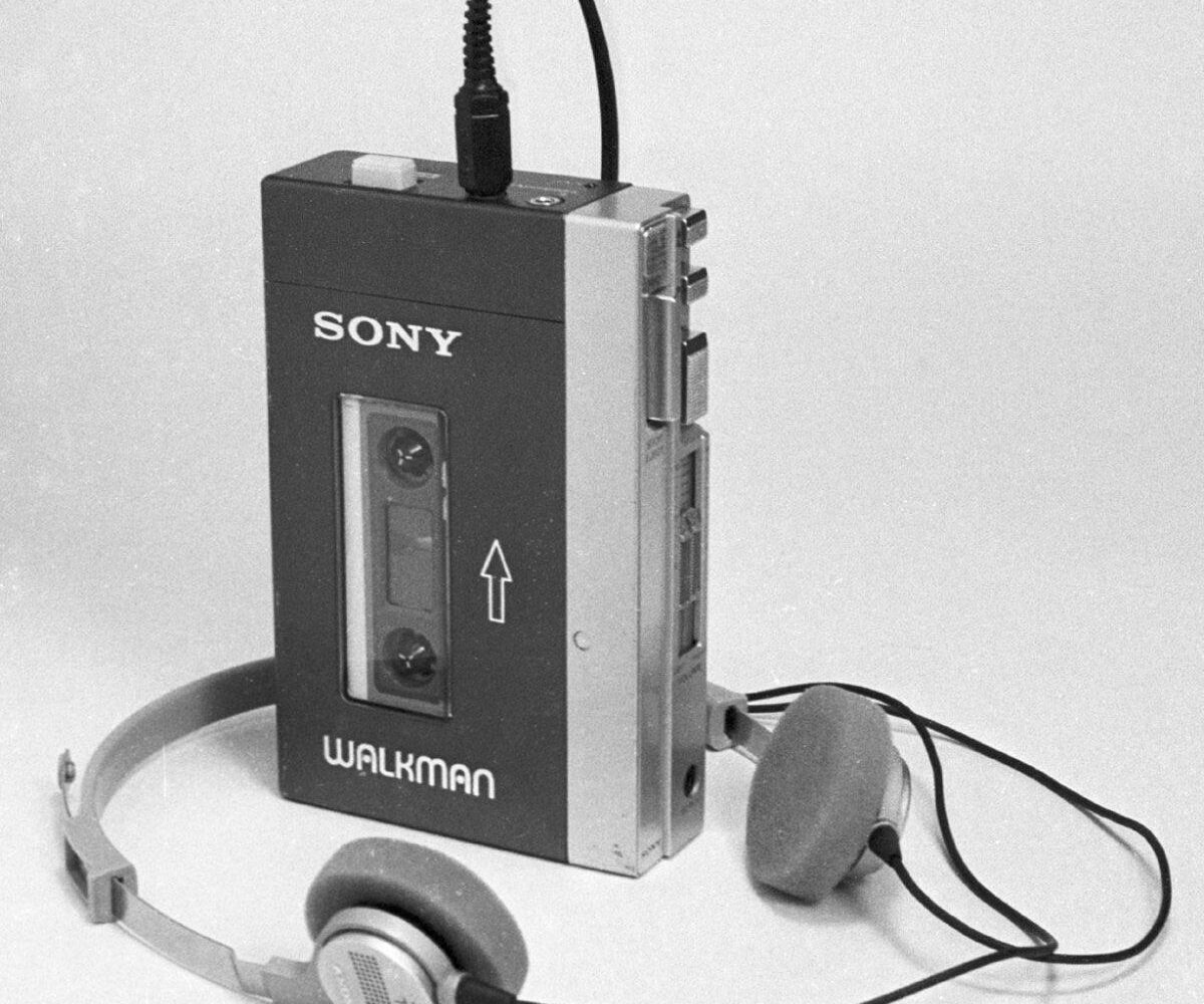 Sony's first original walkman