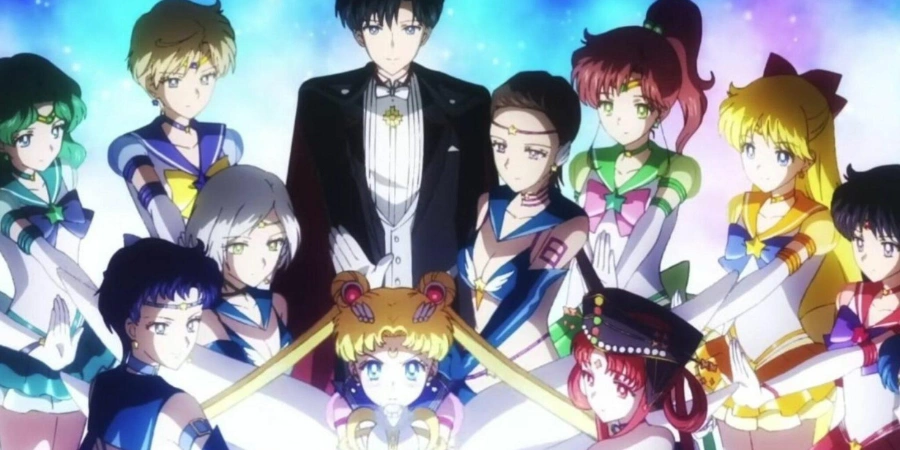Characters in the new Sailor Moon