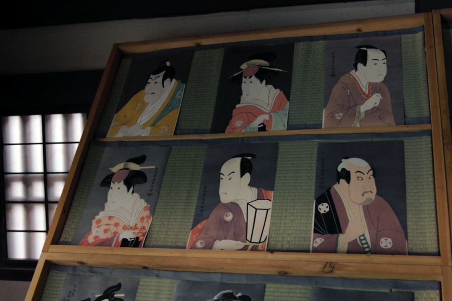 hokusai ukiyo-e portraits of artists