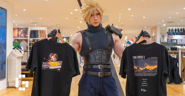 7. cloud strife uniqlo