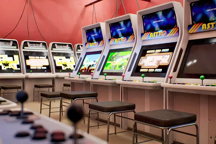 Japanese Video Game Arcade