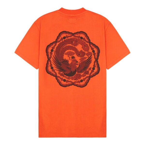 Orange Japanese Phoenix T-Shirt - Image 1