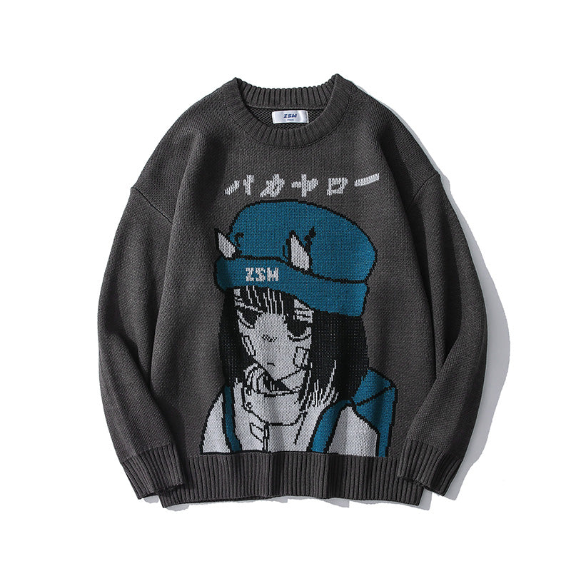 CoCopeaunt Men Women Japanese Anime Hoodies, Cool Girl Harajuku Aesthetic  Korean Clothes Hooded Sweatshirts for Fall Winter - Walmart.com