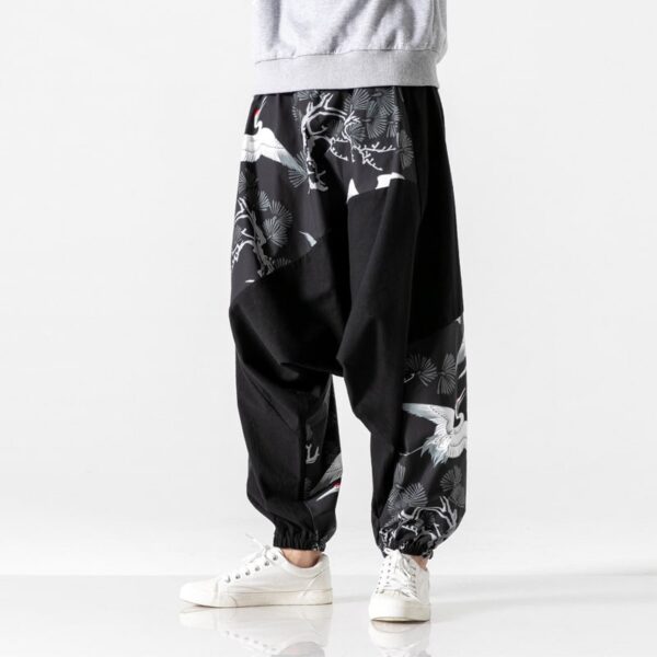 Furusato Patchwork Japanese Pants - Image 1