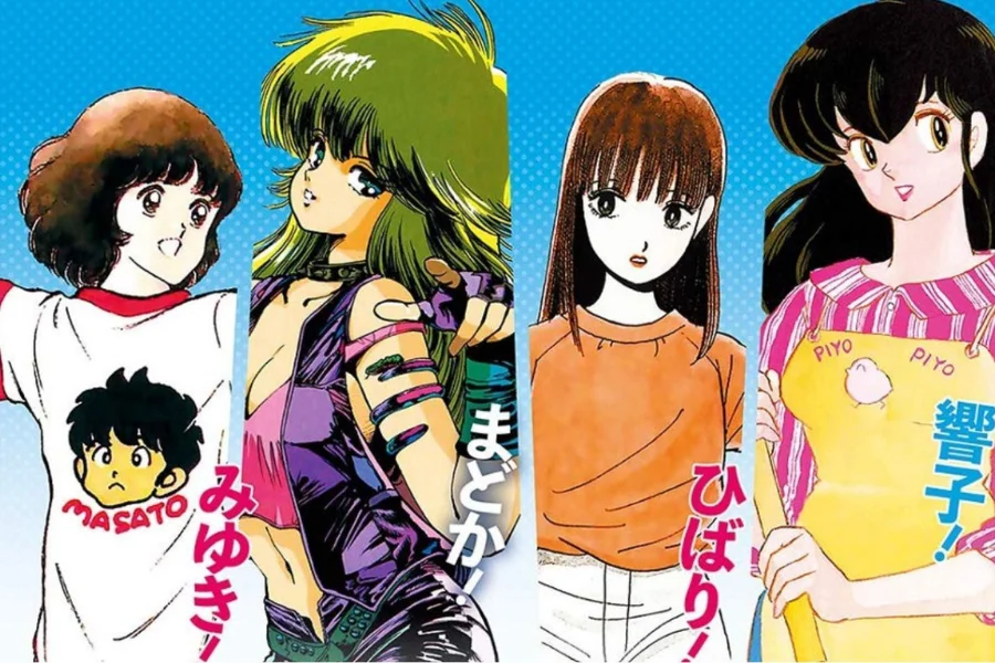 Various Manga Characters and their design Evolution
