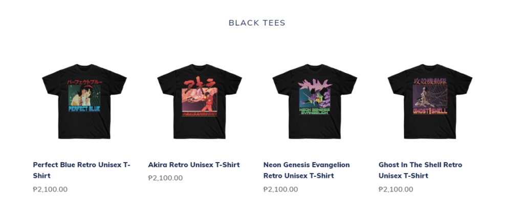5. Super Sick shirts