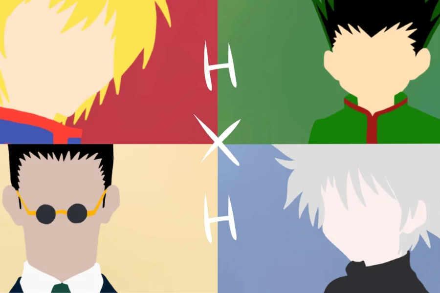 An Alignment chart showcasing Hunter X Hunter Characters
