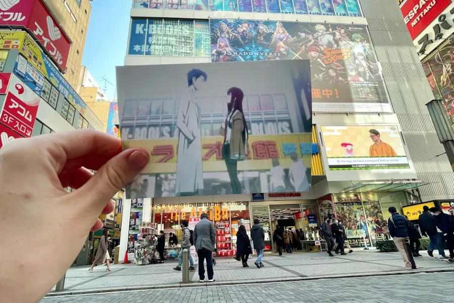 Real-life Anime Pilgrimage location from Steins Gate