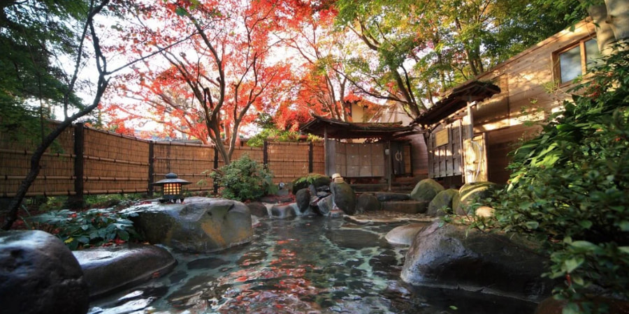 Scenery at the Shuzenji Onsen in Japan