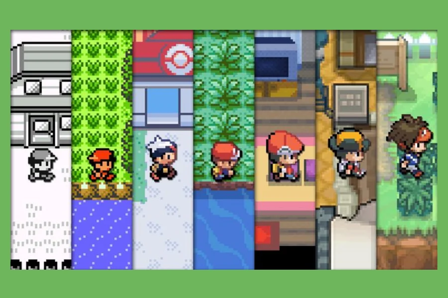 A collage of best Pokémon games of all time