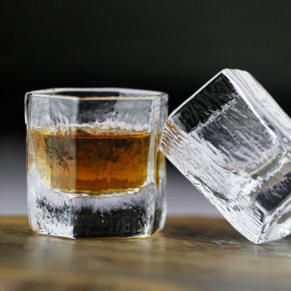 Hammered Japanese Sake Glass - Image 1