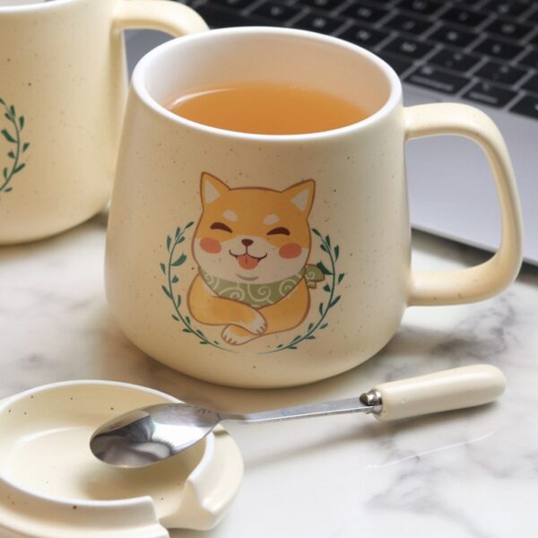 Ceramic Shiba Inu Mug - Image 1