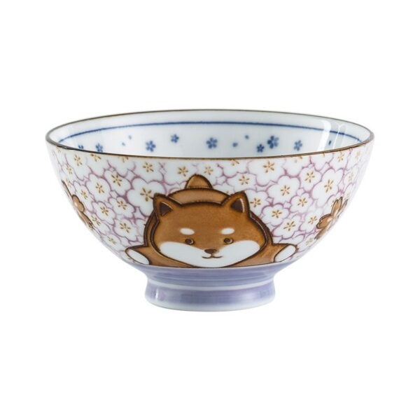 Ceramic Shiba Inu Rice Bowl - Image 2