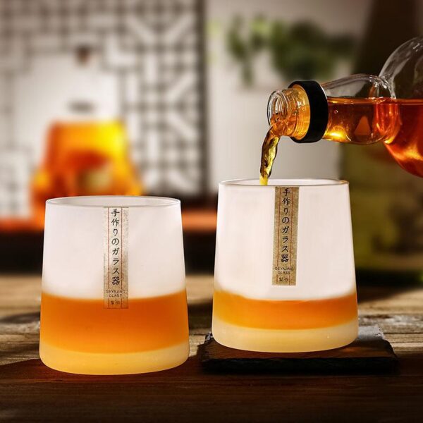 Tōshō (凍傷) Frosted Japanese Whiskey Glass - Image 2
