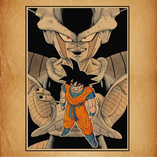 Wall Poster - Dragon Ball Z - Goku - Children Cartoon Poster - HD