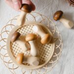 Wooden Mushroom Chopsticks Stand (2 pcs)