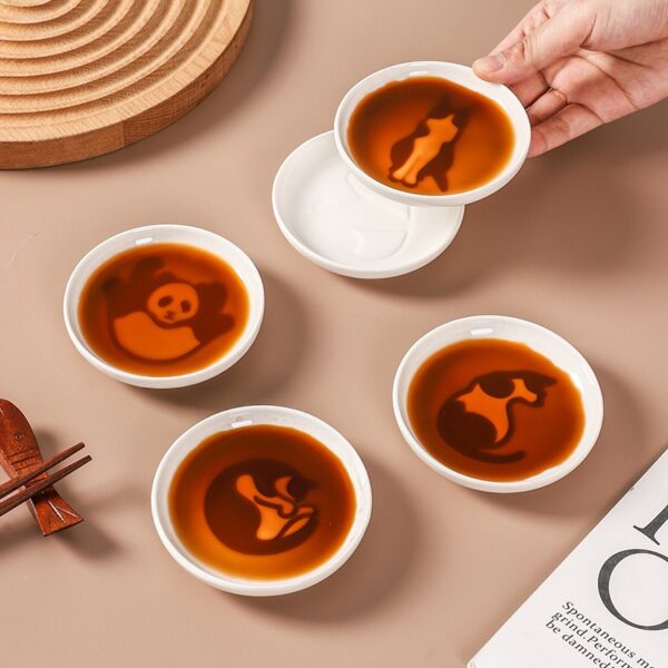Ceramic Cat Dipping Dish - Image 2