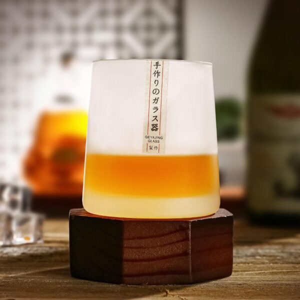Tōshō (凍傷) Frosted Japanese Whiskey Glass - Image 1