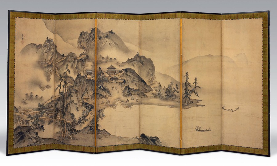FourSeasons “Landscape of the Four Seasons” by Sesson Shukei