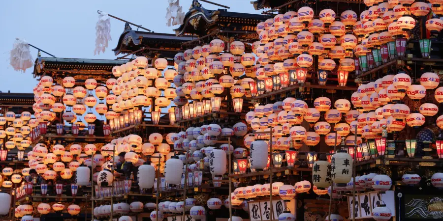 Inuyama Festival illuminated float